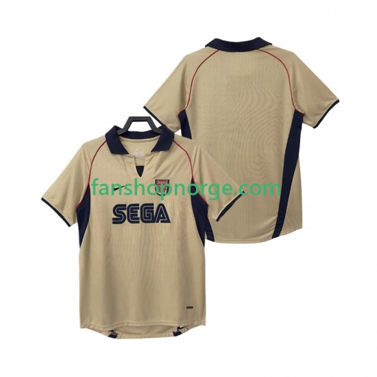 Billige Fotballdrakter Arsenal 2001 Retro Herre Bortedrakt 2002 Kortermet