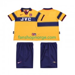 Billige Fotballdrakter Arsenal 1997 Retro Barn Bortedrakt 1999 Kortermet
