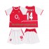 Billige Fotballdrakter Arsenal Thierry Henry 14 2003 Retro Barn Hjemmedrakt 2002 Kortermet