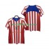 Billige Fotballdrakter Atlético Madrid 2005 Retro Herre Hjemmedrakt 2004 Kortermet