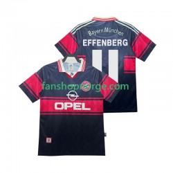 Billige Fotballdrakter FC Bayern München Effenberg 11 1997 Retro Herre Hjemmedrakt 1999 Kortermet