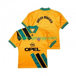 Billige Fotballdrakter FC Bayern München 1993 1996 Retro Herre Bortedrakt Kortermet