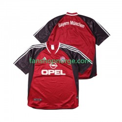 Billige Fotballdrakter FC Bayern München 2001 Retro Herre Hjemmedrakt 2002 Kortermet