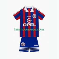 Billige Fotballdrakter FC Bayern München 1995 1997 Retro Barn Hjemmedrakt Kortermet