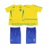 Billige Fotballdrakter Brasil Retro Barn Hjemmedrakt 2002 Kortermet