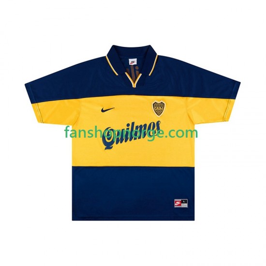 Billige Fotballdrakter CA Boca Juniors 2000 Retro Herre Hjemmedrakt 1999 Kortermet