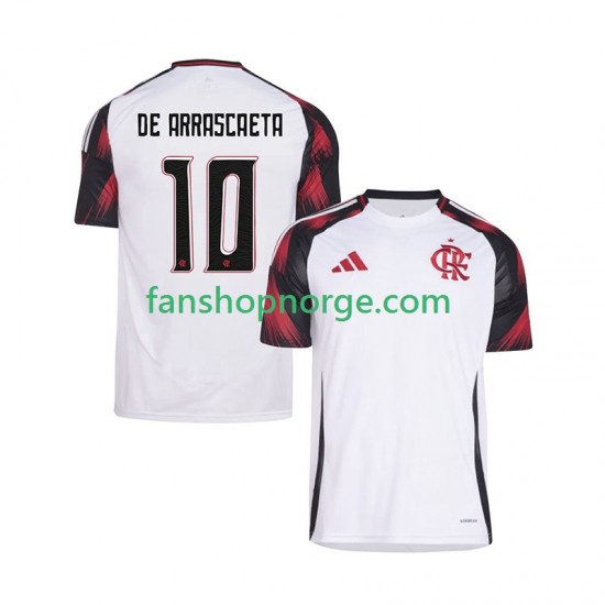 Billige Fotballdrakter CR Flamengo Giorgian de Arrascaeta 10 Herre Bortedrakt 2025-2026 Kortermet