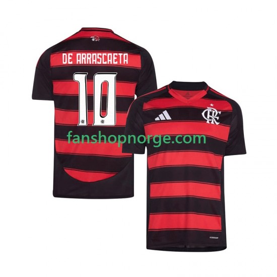 Billige Fotballdrakter CR Flamengo Giorgian de Arrascaeta 10 Herre Hjemmedrakt 2025-2026 Kortermet
