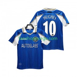 Billige Fotballdrakter Chelsea HUGHES 10 1997 Retro Herre Hjemmedrakt 1999 Kortermet