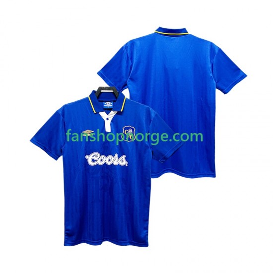Billige Fotballdrakter Chelsea 1995 1997 Retro Herre Hjemmedrakt Kortermet