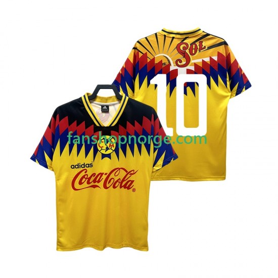 Billige Fotballdrakter Club América 10 1995 Retro Herre Hjemmedrakt Kortermet
