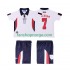 Billige Fotballdrakter England Beckham 7 Retro Barn Hjemmedrakt 1998 Kortermet