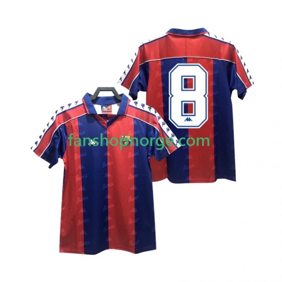 Billige Fotballdrakter FC Barcelona 8 1992 1995 Retro Herre Hjemmedrakt Kortermet