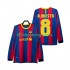 Billige Fotballdrakter FC Barcelona A INIESTA 8 Retro Herre Hjemmedrakt 2011 2010 Langermet