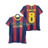 Billige Fotballdrakter FC Barcelona A INIESTA 8 Retro Herre Hjemmedrakt 2011 2010 Kortermet