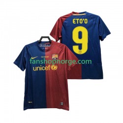 Billige Fotballdrakter FC Barcelona ETO O 9 Champions League 2009 Retro Herre Hjemmedrakt 2008 Kortermet