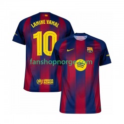 Billige Fotballdrakter FC Barcelona Lamine Yamal 10 Champions League Herre Hjemmedrakt 2025-2026 Kortermet