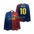 Billige Fotballdrakter FC Barcelona Lionel Messi 10 Champions League 2009 Retro Herre Hjemmedrakt 2008 Langermet
