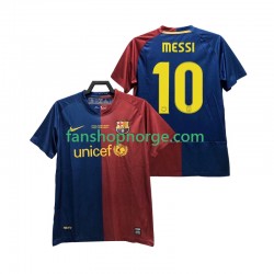 Billige Fotballdrakter FC Barcelona Lionel Messi 10 Champions League 2009 Retro Herre Hjemmedrakt 2008 Kortermet