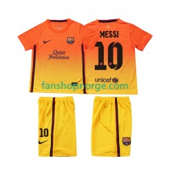 Billige Fotballdrakter FC Barcelona Lionel Messi 10 2012 2013 Retro Barn Bortedrakt Kortermet