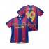 Billige Fotballdrakter FC Barcelona Lionel Messi 19 2007 Retro Herre Hjemmedrakt 2008 Kortermet