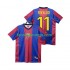 Billige Fotballdrakter FC Barcelona RIVALDO 11 Retro Herre Hjemmedrakt 1998 1999 Kortermet