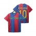 Billige Fotballdrakter FC Barcelona RONALDINHO 10 2007 Retro Herre Hjemmedrakt 2006 Kortermet