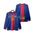 Billige Fotballdrakter FC Barcelona 2012 2013 Retro Herre Hjemmedrakt Langermet