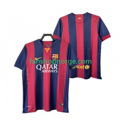 Billige Fotballdrakter FC Barcelona 2014 2015 Retro Herre Hjemmedrakt Kortermet