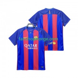 Billige Fotballdrakter FC Barcelona 2016 2017 Retro Herre Hjemmedrakt Kortermet