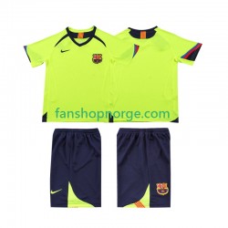 Billige Fotballdrakter FC Barcelona 2005 Retro Barn Bortedrakt 2006 Kortermet