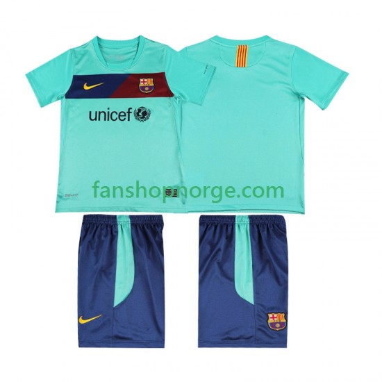 Billige Fotballdrakter FC Barcelona Retro Barn Bortedrakt 2011 2010 Kortermet