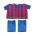 Billige Fotballdrakter FC Barcelona 2005 Retro Barn Hjemmedrakt 2004 Kortermet