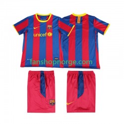 Billige Fotballdrakter FC Barcelona Retro Barn Hjemmedrakt 2011 2010 Kortermet