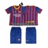 Billige Fotballdrakter FC Barcelona 2013 2014 Retro Barn Hjemmedrakt Kortermet