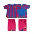 Billige Fotballdrakter FC Barcelona Champions League 2005 Retro Barn Hjemmedrakt 2006 Kortermet