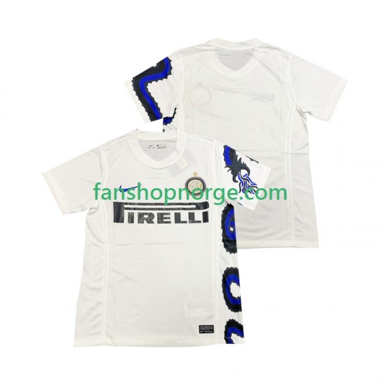 Billige Fotballdrakter Inter Milan Retro Herre Bortedrakt 2011 2010 Kortermet