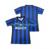 Billige Fotballdrakter Inter Milan 1997 Retro Herre Hjemmedrakt 1998 Kortermet