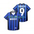 Billige Fotballdrakter Inter Milan Roanldo 9 Retro Herre Hjemmedrakt 1998 1999 Kortermet