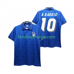 Billige Fotballdrakter Italia Roberto Baggio 10 Retro Herre Hjemmedrakt 1994 Kortermet