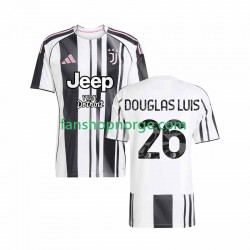 Billige Fotballdrakter Juventus Douglas Luiz 26 Herre Hjemmedrakt 2025-2026 Kortermet