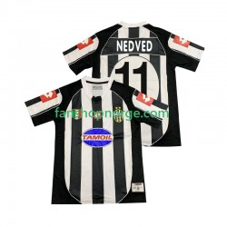 Billige Fotballdrakter Juventus NEDVED 11 2003 Retro Herre Hjemmedrakt 2002 Kortermet