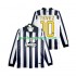 Billige Fotballdrakter Juventus TEVEZ 10 2014 2015 Retro Herre Hjemmedrakt Langermet