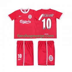 Billige Fotballdrakter Liverpool BERGKAMP 10 LWP 1997 Retro Barn Hjemmedrakt 1998 Kortermet