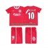 Billige Fotballdrakter Liverpool BERGKAMP 10 LWP 1997 Retro Barn Hjemmedrakt 1998 Kortermet