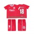 Billige Fotballdrakter Liverpool OWEN 18 LWP 1997 Retro Barn Hjemmedrakt 1998 Kortermet