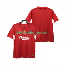 Billige Fotballdrakter Liverpool 2005 Retro Herre Hjemmedrakt 2004 Kortermet