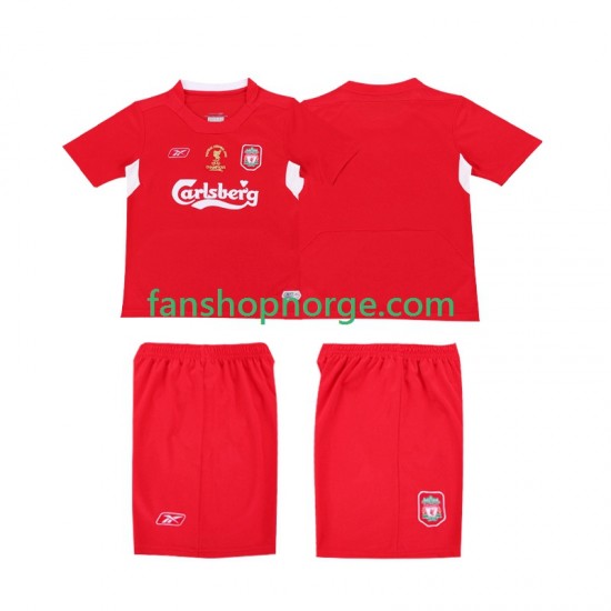 Billige Fotballdrakter Liverpool LWP 2005 Retro Herre Hjemmedrakt 2004 Kortermet