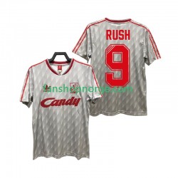 Billige Fotballdrakter Liverpool Rush 9 1989 1991 Retro Herre Bortedrakt Kortermet