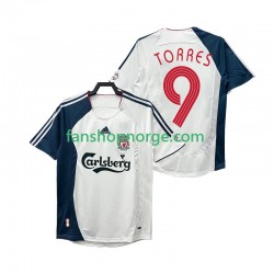Billige Fotballdrakter Liverpool Torres 9 Retro Herre Bortedrakt 2008 2006 Kortermet